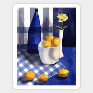 Still Life with Lemons Sticker